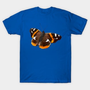 Red Admiral Butterfly T-Shirt